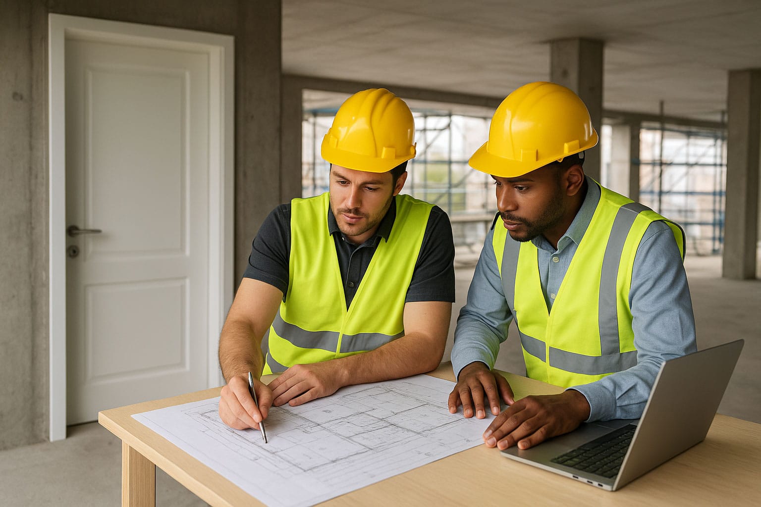 Como planejar a instalação de portas em obras verticais sem atrasos