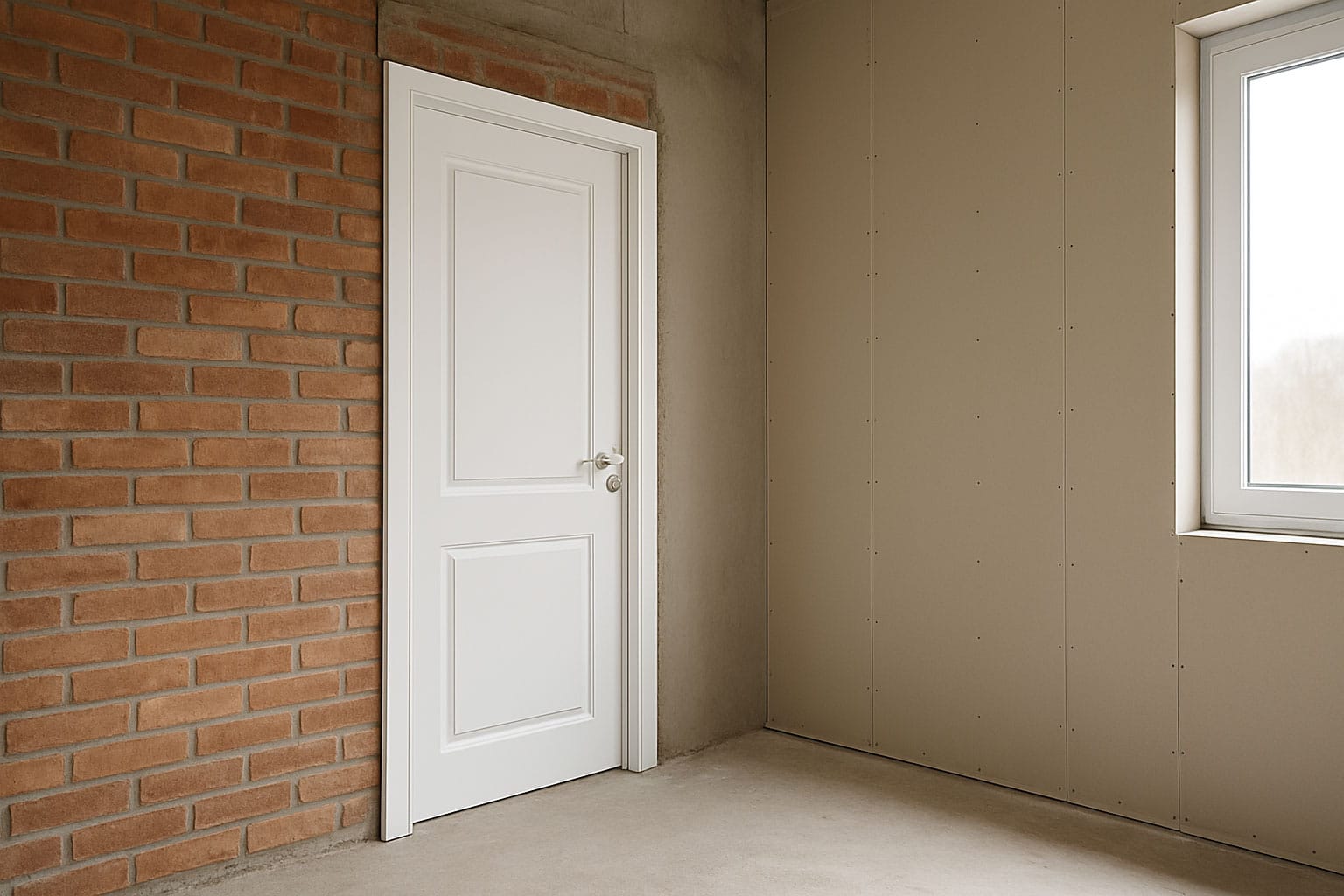 Guia para escolher kits porta pronta em sistemas mistos de paredes