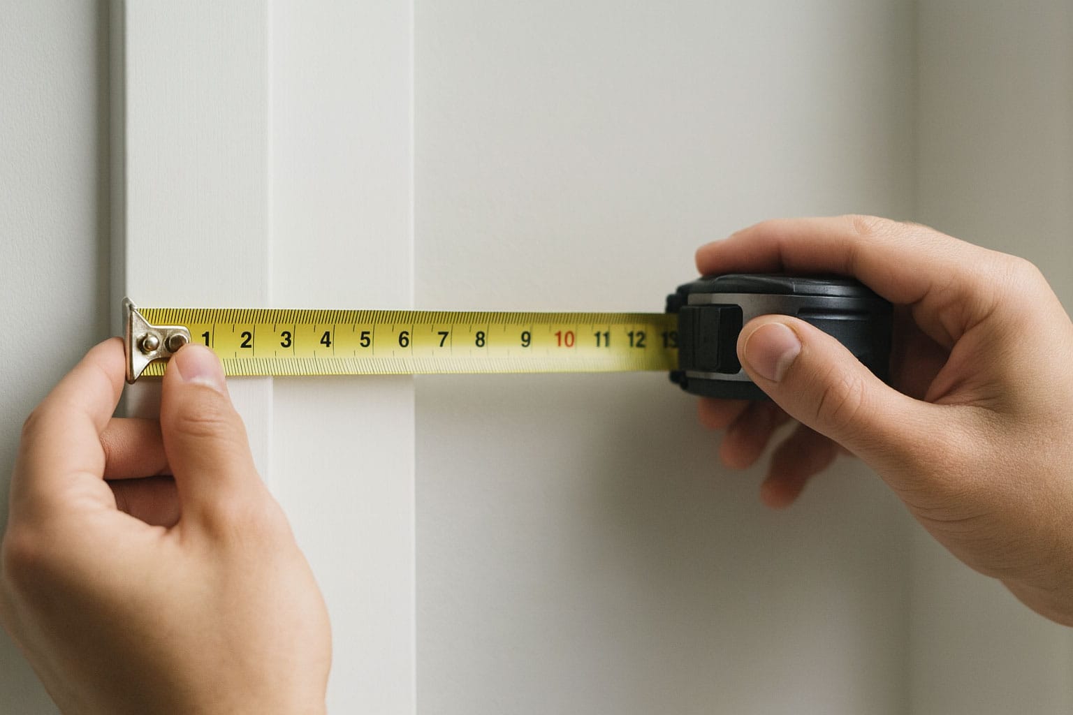 Medidas de porta pronta: padrões mais usados e quando pedir sob medida