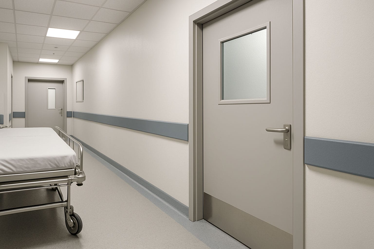 Portas prontas para hospitais e clínicas: características essenciais e benefícios